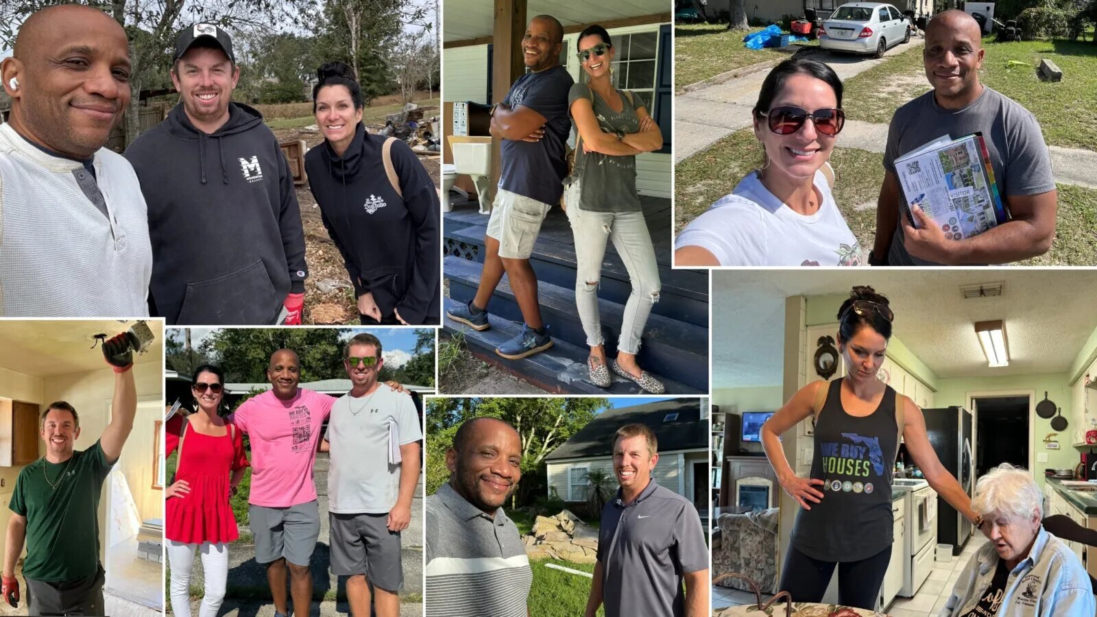 Chris Moore and the We Buy Any House team with Northeast Florida homeowners